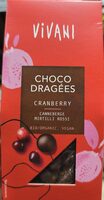 Choco Dragee cranberry