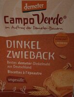 Campo verde Dinkel Zwieback