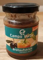 Brotaufstrich Paprika-Olive