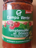 Campo Verde Tomatensoße all Ortolana