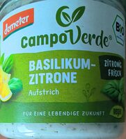 Basilikum-Zitrone Aufstrich