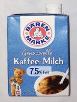 Kaffeemilch 7,5 %