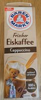 Frischer Eiskaffee Cappuccino
