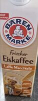 Frischer Eiskaffee Latte Macchiato