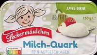 Milchquark - Apfel-Birne