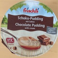 Schoko-Pudding mit Sahne
