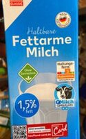 Haltbare fettarme Milch