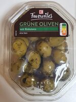 Grüne Oliven
