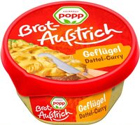 Brot-Aufstrich Geflügel Dattel-Curry