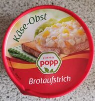 Käse-Obst Brotaufstrich