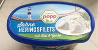 Sahne-Heringsfilets mit Dill & Gurke