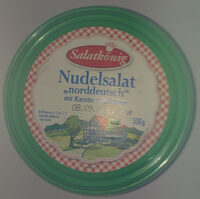 Nudelsalat „norddeutsch” mit Karotte und Erbsen