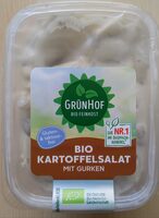 Bio-Kartoffelsalat mit Gurken