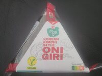 Onigiri korean kimchi style