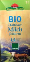 Haltbare fettarme Bio-Milch