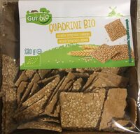 Crakers ecologicos con cereales ibtegrales y sesamo