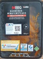 Hähnchen-Minutensteaks Mediteran