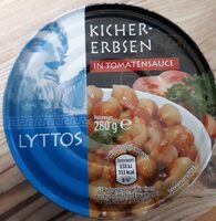 Kichererbsen mit Tomatensauce