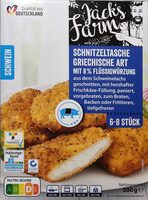 Schnitzeltasche Griechische Art
