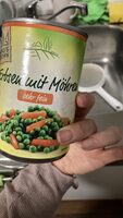 Erbsen und Möhren
