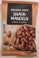 Snackmandeln geröstet & gesalzen