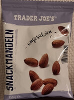 Snackmandeln ungesalzen