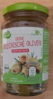 Grüne Griechische Oliven