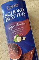 Schokoblätter - Haselnuss