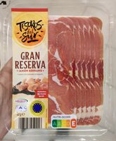 ALDI Tesoro del Sur SCHWEIN Gran Reserva Jamón Serrano 16 Monate 80g 1kg