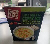 Thai Green Curry mit Huhn und Reis