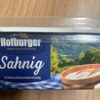 Schmelzkäsezubereitung  - Sahnig