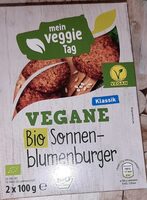 Vegane Sonnenblumenburger