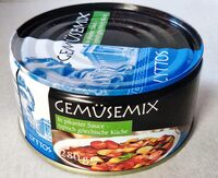 Mediterrane Beilagen - Gemüsemix in Sauce