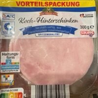 ALDI SCHWEIN GUT DREI EICHEN Koch-Hinterschinken Voll im Geschmack; QS-zertifiziert 1.49€ 200-g-Packung 1kg = 7.45€ 4047247679473