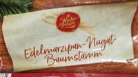 Edelmarzipan-Nugat-Baumstamm