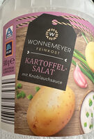 Kartoffelsalat mit Knoblauchsauce
