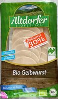 Bio Gelbwurst