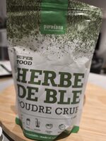 Herbe de blé poudre crue