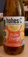 Milde Orange mit Fruchtfleisch Orangensaft