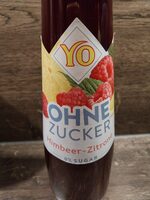 Himbeer-Zitrone Sirup ohne Zucker