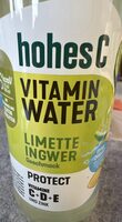 Vitamin Water Limette Ingwer