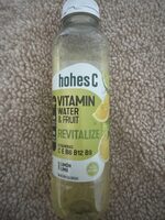 Vitamin Water & fruit