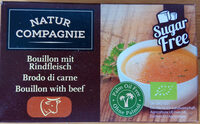Bouillon mit Rindfleisch