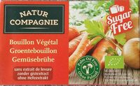 Caldo de verduras ecológico sin extracto de levadura,
