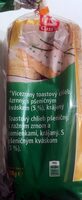 Vícezrnný toastový chléb, 4zrnný, s pšeničným kváskem (5%)