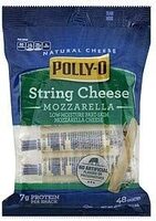 String Cheese Mozzarella Low-Moisture Part Skim Cheese