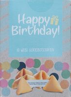 Glückskekse - Happy Birthday