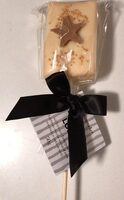 Sucette au chocolat mousse et sucre
