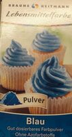 Colorant alimentaire en poudre bleu