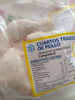 Cuartos traseros de pollo congelados